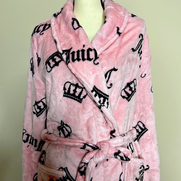 NWT Juicy Couture Plush Robe - Picture 4 of 6